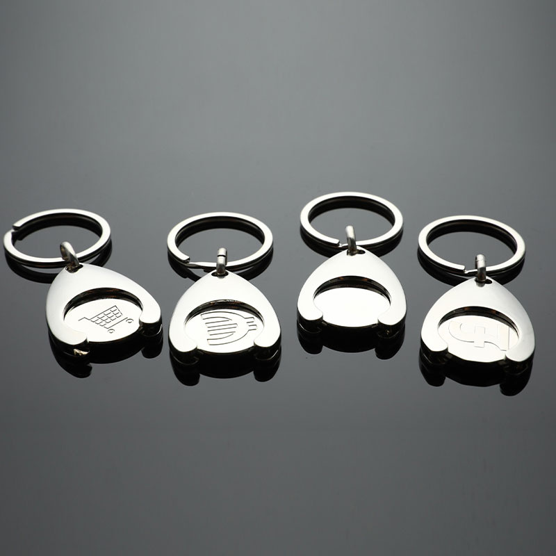 Token Coin Mechanism - Universal Shopping Trolley Cart Token Keychain