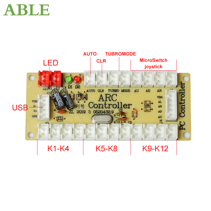 Arcade 2 Player Zero Delay Kit - Arcade Button Pcb 评论和价格