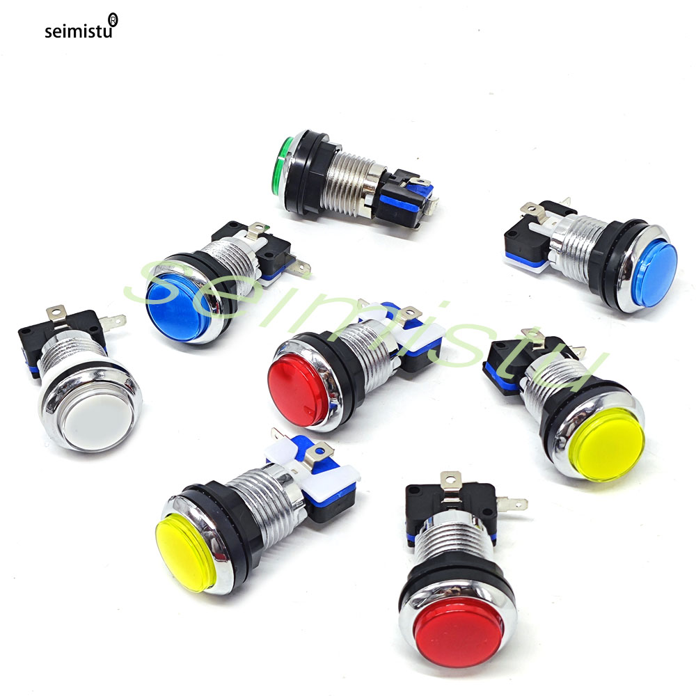 33mm Arcade Button Push LED Li - Arcade Button Pcb 评论和价格