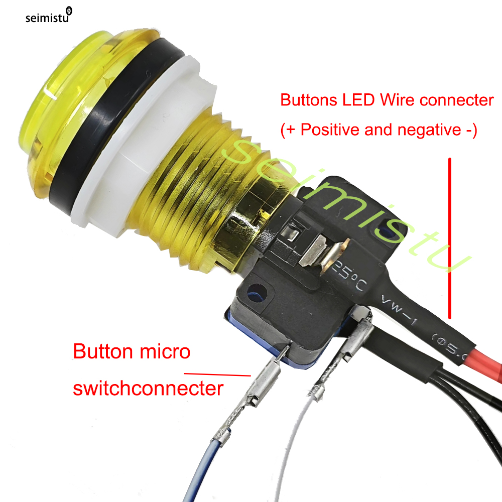 10 pcs LED Arcade Game Push Bu - Arcade Button Pcb 评论和价格