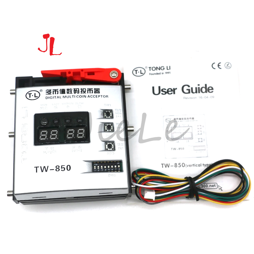 TL TW-850 Multi Coin Acceptor, - Arcade Vending & Laundry 评论和价格