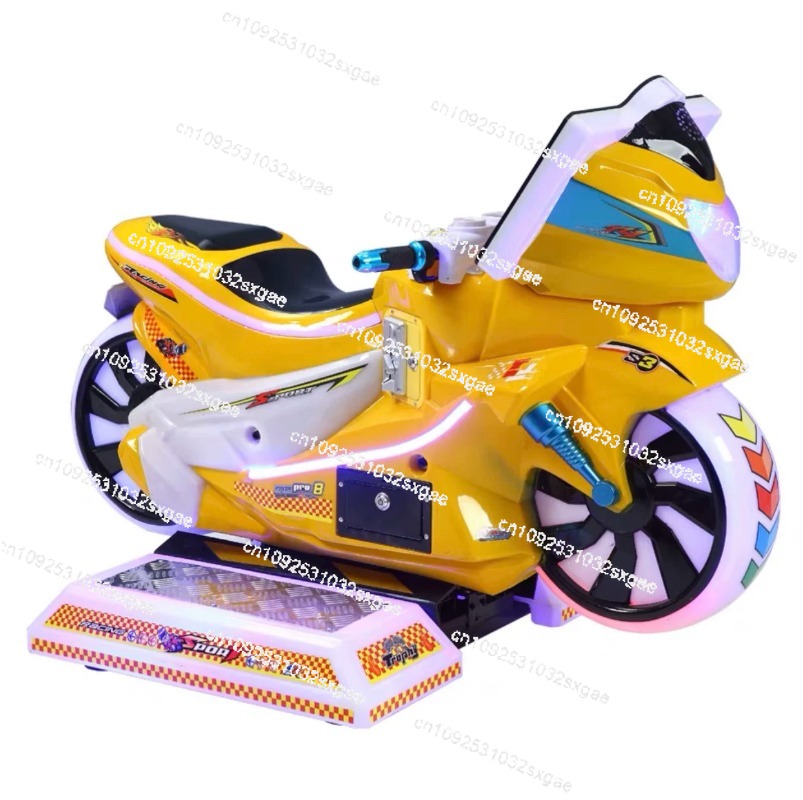 Kids Play Motor Bike Amusement - Coin Operated Kiddie Ride 评论和价格