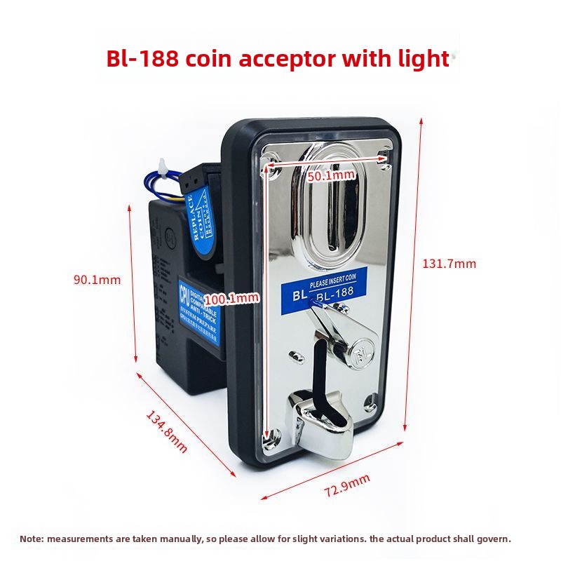 BL188 Coin Acceptor with Light - Coin Operated Kiddie Ride 评论和价格