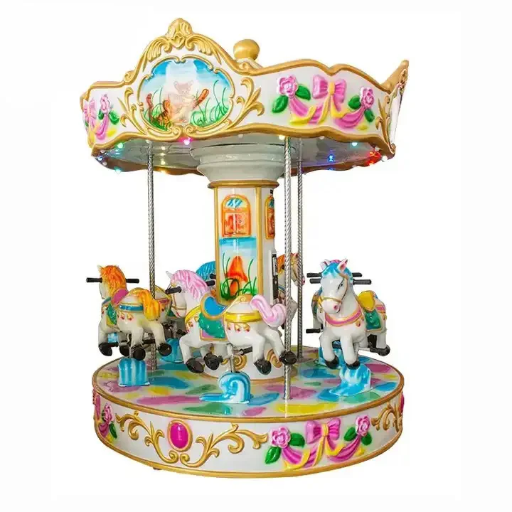2026 Fairy Tale Style Carousel - Coin Operated Kiddie Ride 评论和价格