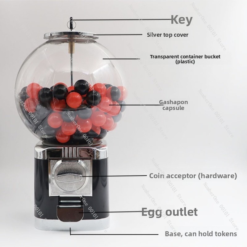 25 Inch Gacha Capsule Toy Mach - Prize Capsule Toy Machine 评论和价格