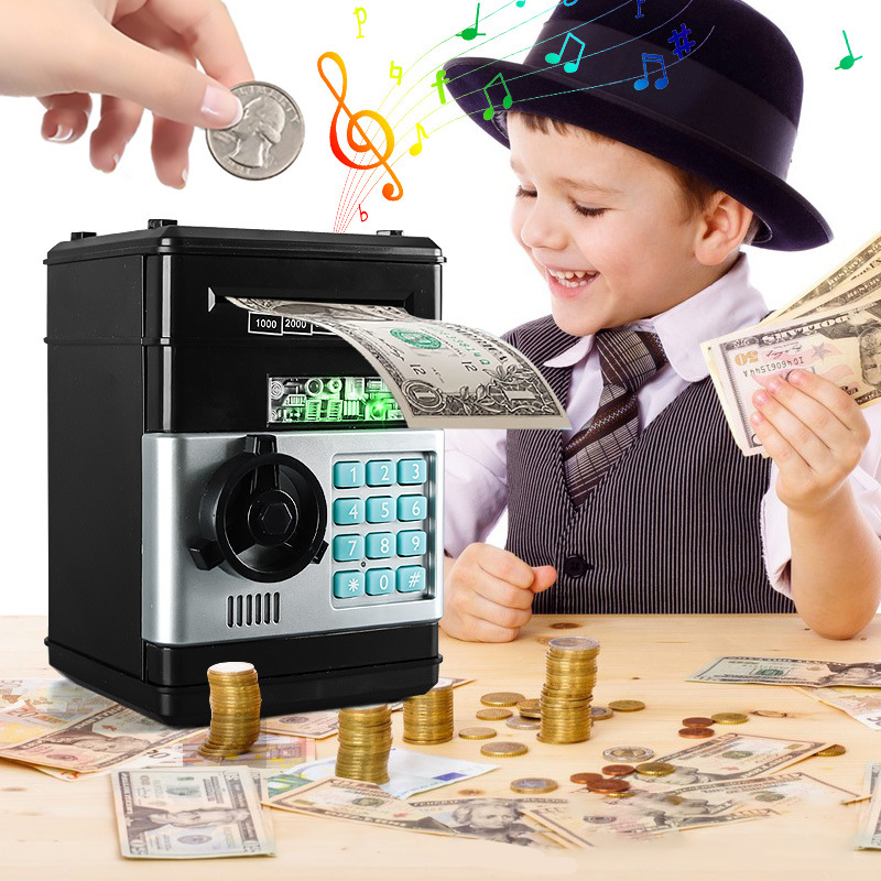 Creative Piggy Bank Automatic  - Coin Operated Kiddie Ride 评论和价格