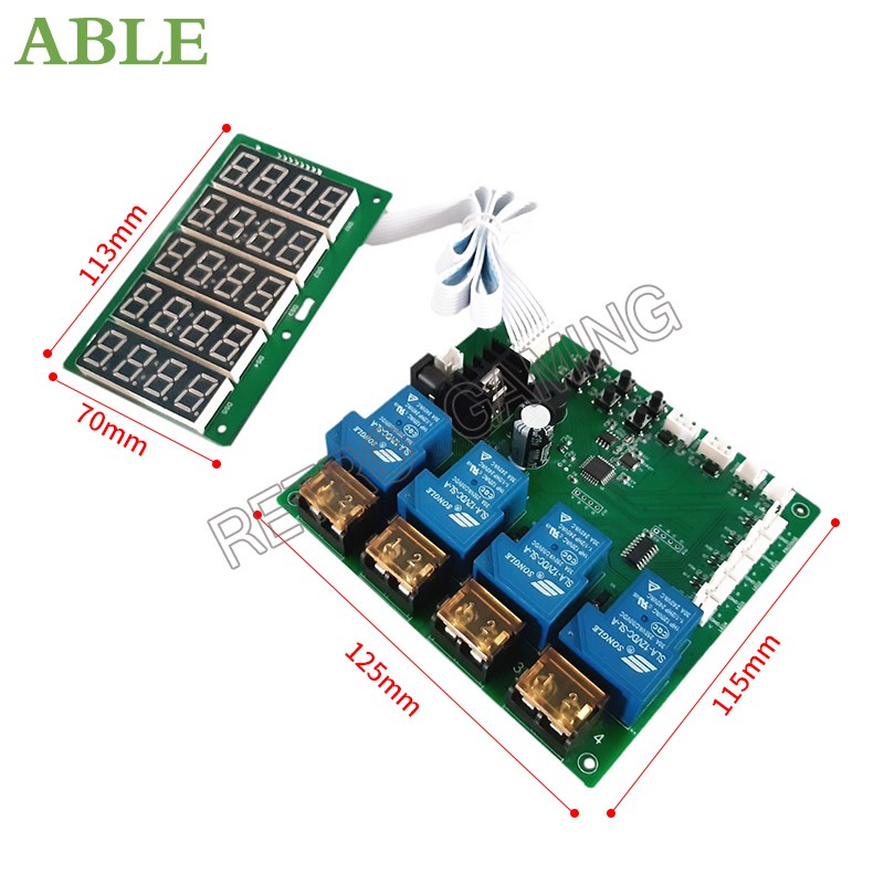 JY-215 Inbuilt Counter 4 Chann - Token Coin Mechanism 评论和价格